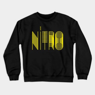 yellow nitro 2 Crewneck Sweatshirt